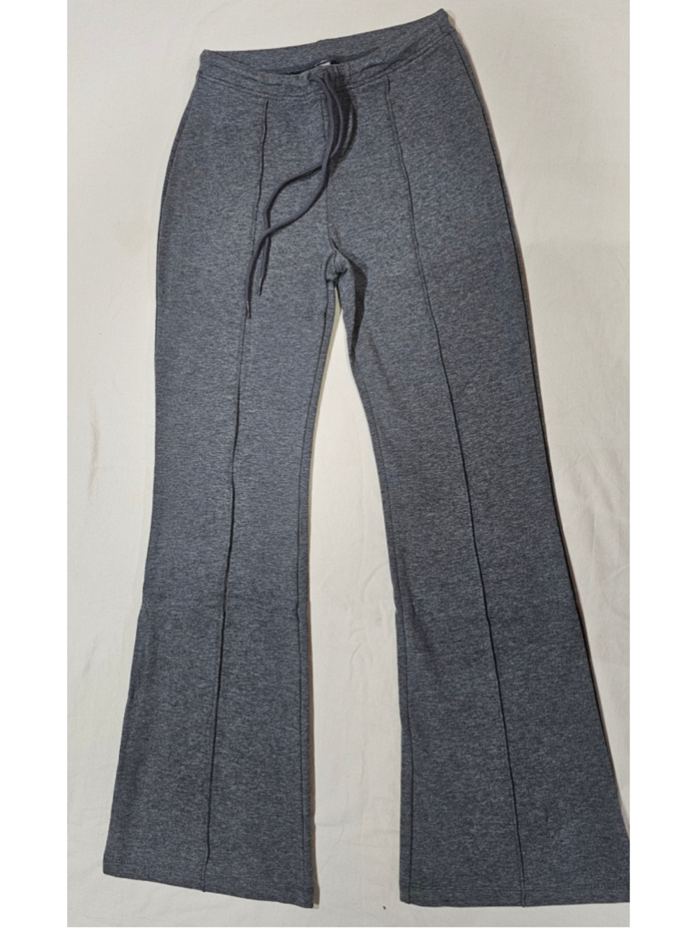 Women's Zenana Boot Cut Flare Sweatpants Size S Grey
